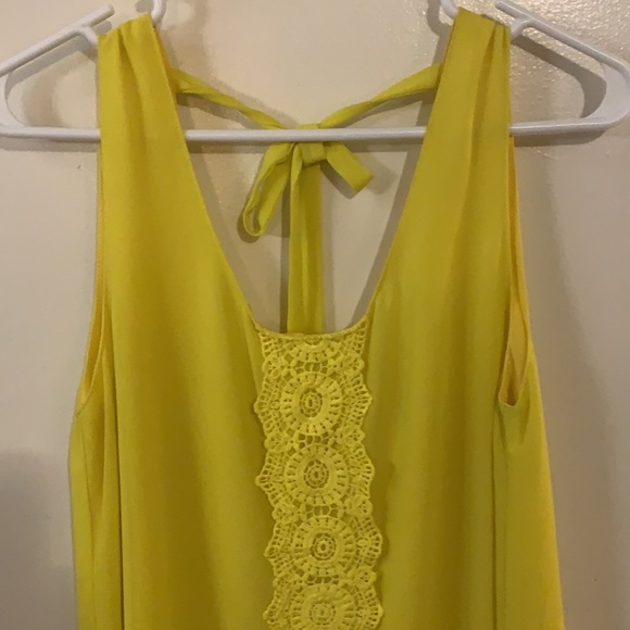 Yellow summer dress - Picture 2 of 4